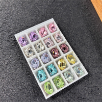 东 洲 8*10鸽子蛋套装20颗(10色每色2颗)