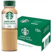 星巴克咖啡即饮咖啡饮料 拿铁 270ml*15瓶