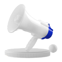 鸣固 喇叭扩音器 手持喇叭240秒录音大声公喊话器 应急疏散防汛物资喊话装置 小喇叭扬声器 KS054201