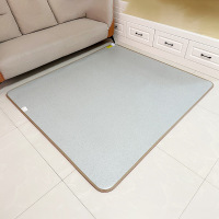 CCKO暖脚垫碳晶地暖垫石墨烯地暖加热地垫家用电热垫 时尚灰 50*100cm九档可定时开关