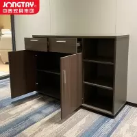 中泰(jongtay)J-JW-HJ1487 文件柜木质柜子小矮柜档案柜财务凭证柜储物柜资料柜办公柜子