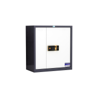 臻远 ZY5121122 单节密码文件柜档案资料柜 灰白套指纹锁