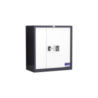 臻远 ZY5121123 单节密码文件柜档案资料柜 灰白套智能密码锁