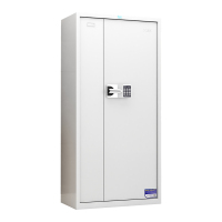 臻远 ZY5121134文件柜档案资料柜钢制密码锁加厚 通门智能密码锁