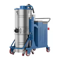 鸣固 大功率工业用吸尘器 工厂车间碳粉吸尘器 粉尘大 吸力吸尘器 三相电 手动反吹 上下桶100L380v/4kw