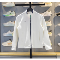 李宁开衫无帽卫衣运动套装