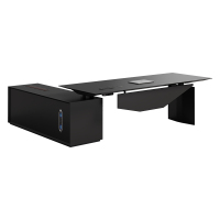 臻远ZY5042302 老板办公桌办公室老板总裁桌现代简约大班台办公桌