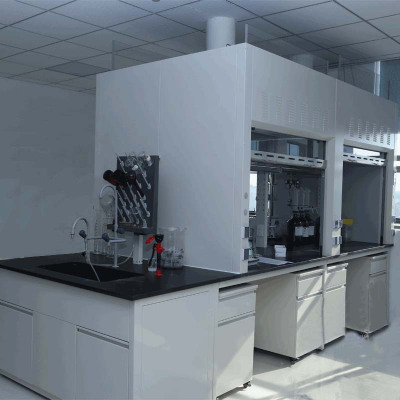 孚朗得(FULANGDE)全钢落地型中央通风柜前后四工位带排风 通风:2800*1500*1500cm 单位:组