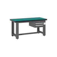 臻远 ZY5073007 重型工作台 吊二抽 1800*750*800mm