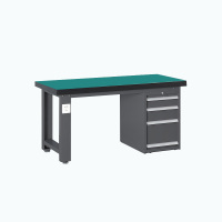 臻远 ZY5073016 重型工作台 落地四抽 2100*750*800mm