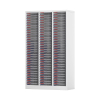 臻远 ZY5080117A4文件收纳柜 三列90抽 802**340*1380mm 单位:台