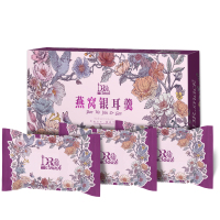 黄金果农DR.SNACK燕窝银耳羹45gx2盒+紫润芳华礼袋x1袋