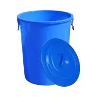 臻远 ZY5052316 圆形大号垃圾桶160L 56*56*70cm(单位:个)蓝色