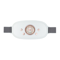 联创萌兔暖宫腰带腰部按摩器DF-MS1300M