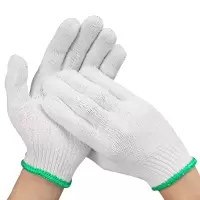 翌嘉YJ5121705棉纱线手套耐磨防滑劳保防护手套 10针(10双)