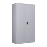 臻远ZY-GJGB-004重型工具柜车间重型储物柜铁皮柜 通门带网内四层板 灰白色