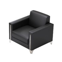 臻远ZY-SY-231简约现代商务会客洽谈公司接待沙发西皮单人位