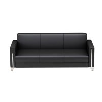 臻远ZY-SY-232简约现代商务会客洽谈公司接待沙发西皮三人位