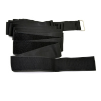 翌嘉YJ5041713货物卡板托盘绷带打包固定魔术贴缠绕捆扎绑带 织带魔术贴5cm宽5.2米长黑色1条