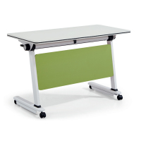 臻远 ZY5041728 折叠办公桌可移动办公桌员工培训桌 F款1.4米