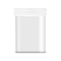 翌嘉YJ5121740密封袋PE自封袋透明食品包装袋 12丝白边 10*15cm(200个) 常用