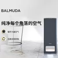 巴慕达(BALMUDA)空气净化器 除甲醛除异味除菌除雾霾除尘3M除过敏源多重净化孕妇婴儿家用卧室智能 深灰色
