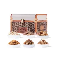 臻味-2050g环球嘉礼坚果礼盒大容量6种坚果6种果干多种美味齐聚分享尽兴