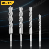 得力DL-F16200方柄电锤钻CrV+YG8C(银)16×200mm 单位/支