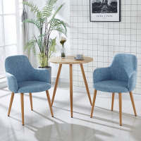 苏宁 金菲罗格 办公家具 会客休闲接待洽谈会议桌椅组合 一桌二椅