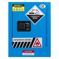 臻远zyaqg-b4工业安全柜防爆柜化学品实验柜可燃液体存储柜 4加仑蓝色