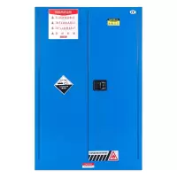 臻远zyaqg-b45工业安全柜防爆柜化学品实验柜可燃液体存储柜 45加仑蓝色