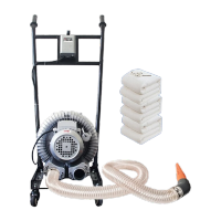 鸣固  抽气泵泵电动真空 工业抽气机自动抽真空抽空机   7500kw 380v 带小推车套餐不含线 需自行接线