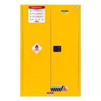 臻远zyaqg-y45工业安全柜防爆柜化学品实验柜易燃液体存储柜 45加仑黄色