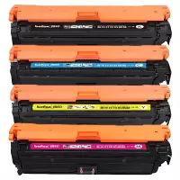 得印508a硒鼓适用惠普M553n M553dn M553dnm M553x打印机 cf360a四色大容套装硒鼓