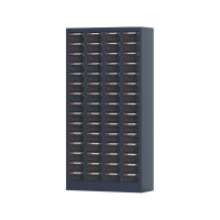 臻远 ZYLJG-W51 零件柜 60抽透明无门中号 611*220*1170