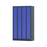 臻远 ZYLJG-W56 零件柜 60抽蓝色无门大号 722*300*1262