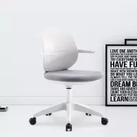 臻远ZY-7815办公椅培训椅人体工学椅转椅电脑椅会议椅学习椅 白色