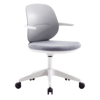 臻远ZY-7816办公椅培训椅人体工学椅转椅电脑椅会议椅学习椅 灰色