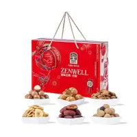 臻味金牌·1000g喜盈坚果礼盒3种坚果3种果干极具新春氛围感携着美好祝福