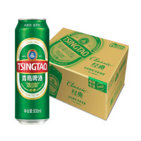 青岛啤酒经典10度500ml*24罐