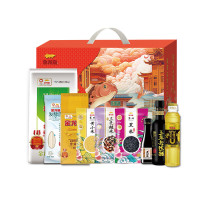 苏宁宜品推荐有机杂粮面粉2kg礼盒装健康粗粮杂粮混合装长效保鲜营养丰富