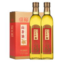 迎福 高纯山茶油500ML*2礼盒