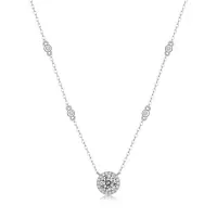 玖钻珠宝女士奢华贵族项链镶嵌璀璨宝石彰显贵族气质