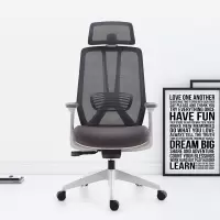 臻远ZY-7819办公椅人体工学椅转椅电脑椅 黑色3D升降扶手