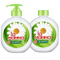 妈妈壹选 青柠莹润洗手液525ml+525ml补充装