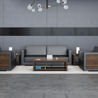 意森亚 现代中式方形储物茶几人造板材质高颜值实用设计