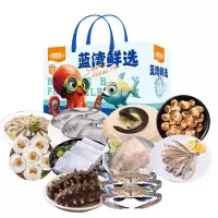 海鲜港 海鲜礼盒898型-富贵盈门
