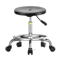 臻远ZY-7926防静电椅子车间流水线升降椅子 42-55cm(圈脚轮子)