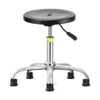 臻远ZY-7927防静电椅子车间流水线升降椅子 40-53cm(五爪黑色脚杯)