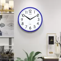 丽声(RHYTHM) 日本丽声客厅卧室挂钟北欧简约艺术装饰创意时钟家用石英钟表 CMG716NR11